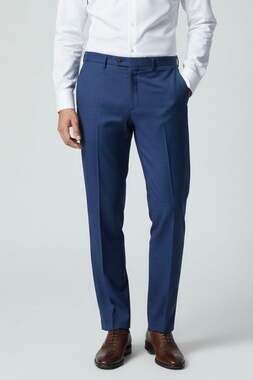 Ralph Lauren Slim Fit Blue Textured Dress Pants Size 38W x 32L